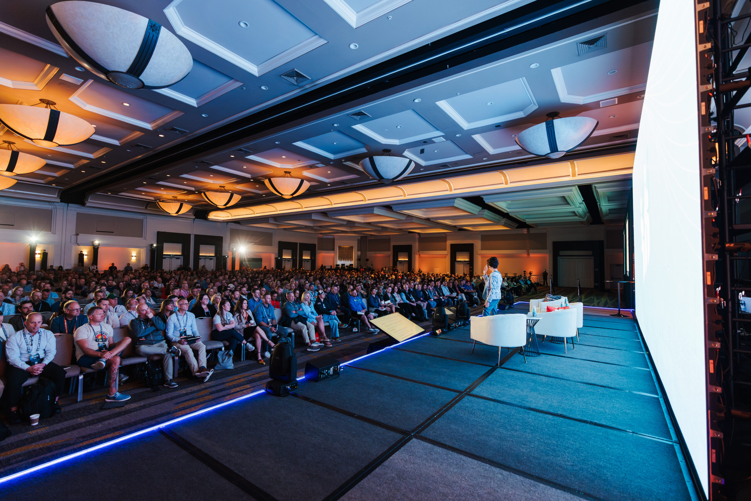 EOS Conference keynote in the Grand Ballroom